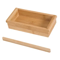 HOMCOM Extendable Bamboo Bathtub Shelf Rack Bath Caddy Tray Bathroom Storage(m-8)