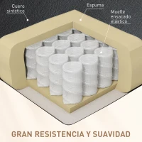 HOMCOM Sillón de Masaje Reclinable con 8 Puntos de Masaje Función de Calefacción Giratorio Mando a Distancia 85x94x104 cm Negro(m-6)