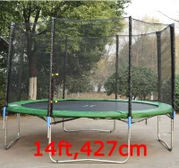 HOMCOM Filet de securite pour trampoline 14ft diametre 427 cm(m-3)
