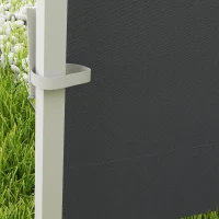 Outsunny 3 Meters Gazebo Replaceable Exchangeable Side Panel Wall Panels Walls With Window, Dark Grey(m-7)