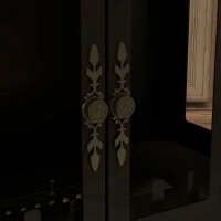 HOMCOM Estufa de Bioetanol de Pie con Tanque de 0,9 L Apagallamas de Acero Inoxidable Tiempo de Combustión 3H 55x31x55 cm Negro(m-8)