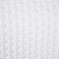 PawHut Pet Cat Litter Box 54L × 42W × 41H cm with Scoop White(m-9)