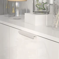 HOMCOM Five-Shelf Shoe Storage Cupboard - White(m-8)