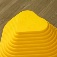 AIYAPLAY 6-Piece Heart-Shaped Kids Balance Stepping Stones and Motor Skills, Multicoloured(m-8)