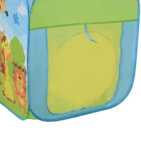 HOMCOM Pop up Kinderspielzelt 3-teiliges Babyzelt Kinderzelt Tunnel Faltbar Polyester 230 x 74 x 93 cm(m-8)