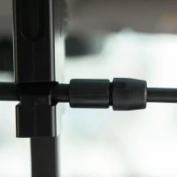 PawHut Hundegitter für den Kofferraum, einfache Montage, robust und formbeständig, Stahl, 150 x 9 x 124 cm(m-9)