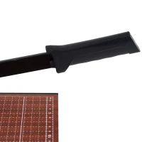 HOMCOM Cizalla Cortadora de Papel A4 Capacidad 12 Hojas con Regla Guía Cuchilla de Corte Preciso para Hogar 48x26,5x5 cm(m-8)