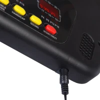 HOMCOM Diana Electronica Con 6 Dardos Juego Digital Con Sonido En Bar Gimnasio para Hasta 27 Juego con 243 Variantes 44x51.5x3.2(m-7)