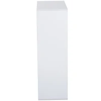 Homcom Etagère Contemporaine à 6 Casiers en Bois Blanc 92 x 30 x 92 cm(m-5)