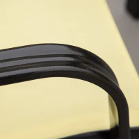 Outsunny Set of Four Stackable Mesh Seat Chairs - Beige(m-9)