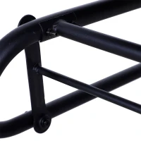 Outsunny 2 Seater PE Rattan Glider Bench, Outdoor Loveseat Chair with Steel Frame, Porch Rocking Glider for 2 Person with Armchair, High Back, Black(m-8)