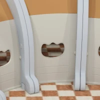 AIYAPLAY Monkey-Design Kids Play Tunnel for Crawling, Climbing, for ages 3-6 Years, Brown(m-9)