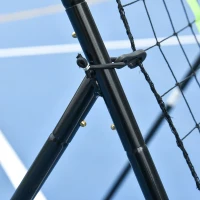 HOMCOM Rebounder Net Playback Game Spot Target Ball Rebounders Training Equipment Play Teaching(m-7)