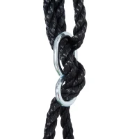 Outsunny Columpio con Tienda Infantil Columpio Nido con Puerta Enrollable y 2 Ventanas de Malla para Niños y Adultos Carga Max. 200 kg Interior y Exterior Ø100x180 cm Verde y Azul(m-9)