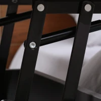 HOMCOM Comodino Moderno in Legno con Piano Sollevabile, 2 Cassetti e Ruote, 50x40x50cm, Grigio(m-7)