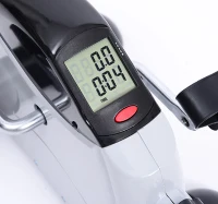 Homcom Mini Vélo d'Appartement Jambes et Bras Gris 41 x 19,5 x 32 cm(m-4)