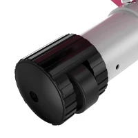 HOMCOM Vélo d'appartement pliable vélo de fitness vélo d'intérieur 8 niveaux de résistance magnétique avec dossier selle réglable écran LCD multifonction capteur fréquence cardiaque rose(m-9)