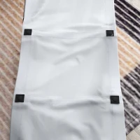 Outsunny Lot de 2 Bains de soleil transats pliables chaises longues avec poche latérale, appui-tête en Oxford gris(m-8)