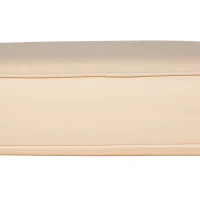 Outsunny Lot de 2 coussins matelas assise dossier pour chaise de jardin chaise longue intérieur et extérieur polyester beige(m-9)