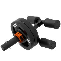 SPORTNOW Tib Bar with 2 x 5kg Olympic Weight Plates, Tibialis Trainer Calf Raise Machine for Shin Splints and Knee Pain Relief, for Home, Gym, Lifting and Strength Training(m-11)