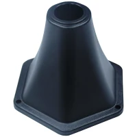 Outsunny Solar Laterne Stehleuchte aus Metall, Gartenlaterne mit Lichtsteuerung, 189 cm hoch, Windlicht Außenleuchte, Wasserdicht IP44 mit Blumentopf-Basis für Garten Balkon Deko Schwarz(m-9)