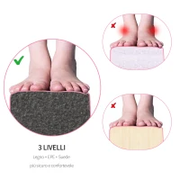 HOMCOM Trave da Ginnastica Equilibrio Allenamento Pieghevole Casa Legno 210 × 10 × 6.5cm Rosa(m-6)