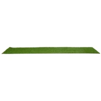 Outsunny Césped Artificial 3x1 m con Altura de Hierba 25mm Rollo de Hierba Sintética de Exterior para Jardín y Terraza(m-11)