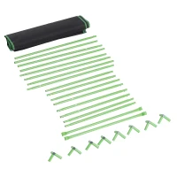 Outsunny Grow Tent Reflective Mylar Hydroponic with Adjustable Vents and Floor Tray for Indoor Plant Growing, 60 x 60 x 140 cm (24.5" x 24.5" x 55")(m-9)