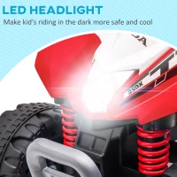AIYAPLAY Honda Licensed Kids Electric Quad Bike, 6V ATV Ride On for Ages 1.5-3 Years, Red(m-5)