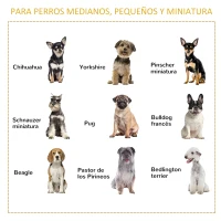 PawHut Jaula para Perros Plegable Mueble Perrera de Madera con Techo Abatible y Bandeja Extraíble 84,5x51,4x61 cm Gris(m-7)