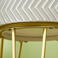 Outsunny Set aus 2 Blumenständern, dekoratives Design, Metallrahmen, 30 x 30 x 67 cm(m-9)