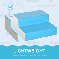 HOMCOM 6 Piece Soft Play Equipment for Kids Climb and Crawl, Multicoloured(m-7)