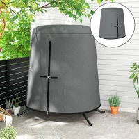 Outsunny 196 x 230 cm Hanging Egg Chair Protective Cover - Grey(m-2)