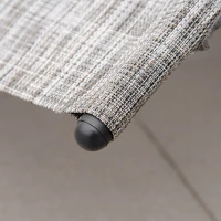 Outsunny Tumbona de Jardín Ergonómica con Reposacabezas Reposapiés y Reposabrazos Mecedora Tapizado en Tela Texteline Transpirable para Exterior Terraza Patio 160x59,5x83 cm Gris(m-6)