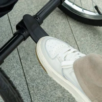 PawHut Foldable Pet Stroller Jogger, with Three Wheels, Canopy, for Medium and Small Dogs, Yellow(m-8)