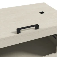 PawHut Reptilien-Box, Terrarium, Vivarium, Hartglasfenster, 80 x 50 x 50 cm, Weiß(m-8)