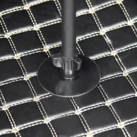 PawHut Griglia Divisorio Auto per Cani Regolabile in Altezza e Larghezza, Barriera Universale, Rete di Protezione per Trasportare i Animali Domestici, Nero(m-7)