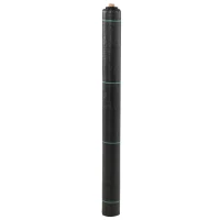 Outsunny Plasă pentru Mulcire Permeabilă și Anti-UV din Polipropilena, pentru Grădină și Curte, 100x1 m, Negru(m-9)