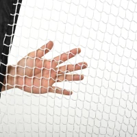 HOMCOM 2M Golf Hitting Practice Net Target Cloth For Backyard Garden Indoor & Outdoor Driving Range Chipping Net with Carry Bag for Sports Training(m-9)