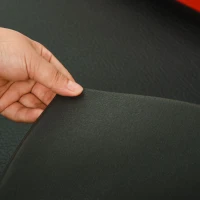 HOMCOM Tappeto Palestra Ammortizzante per Tapis Roulant e Cyclette, Tappetino Fitness in PVC Antiscivolo, 180x90cm, Nero(m-7)