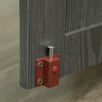 PawHut Dog Crate Table for Medium and Large Dogs with Magnetic Door for Indoor Use, 95 x 55 x 75 cm, Grey(m-9)