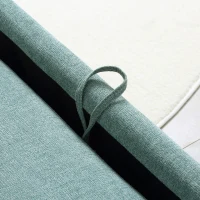 HOMCOM Poltrona Letto Singolo Salvaspazio Reclinabile su 4 Livelli con Seduta Imbottita, 96x84.5x87.5cm, Verde(m-10)