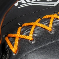 HOMCOM Kugelhantel, Kettlebell, 8 kg, flache Unterseite, Stahlgriff, Kunststoffkörper, schwarz, 20 x 20 x 24 cm(m-9)