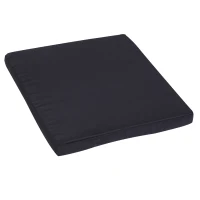 Outsunny Conjunto de Mesa y Sillas de Jardín para Exterior Incluye 2 Sillones y 1 Mesa de Centro de Vidrio Negro(m-7)