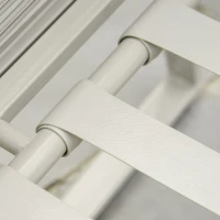 Outsunny Set da Giardino 4 Pezzi in Rattan PE con 2 Poltrone, Divanetto e Tavolino da Caffè in Vetro Temperato Grigio(m-8)