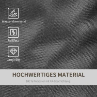 Outsunny Pavillon Standfuß für Faltpavillon Partyzelt Festzelt 4 Stück 4er-Set schwarz NEU(m-6)