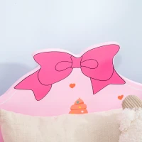 ZONEKIZ Cama Infantil para Niños de 3-6 Años Cama de Madera con Laterales de Protección Carga Máx. 80kg 143x74x59cm Rosa(m-7)