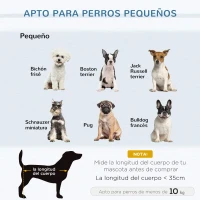 PawHut Sofá para Mascotas Tapizado en Terciopelo Sofá Cama para Perros Gatos Medianos Pequeños Acolchado Grueso con Cojín Extraíble Lavable y Patas de Madera 70x40x31 cm Azul(m-4)