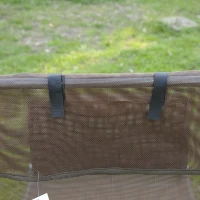 HOMCOM Chaise Longue Pliante Bain de Soleil inclinable transat textilène lit Jardin Plage 182L x 56l x 24,5H cm Chocolat(m-7)
