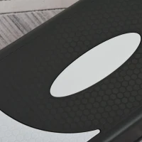 HOMCOM Step de Aeróbic Step para Fitness Antideslizante con Altura Regulable 3 Niveles de 10/15/20 cm Tabla Plataforma Stepper para Ejercicio en Casa Gimnasia Carga 150 kg 80x31x20 cm Negro(m-8)